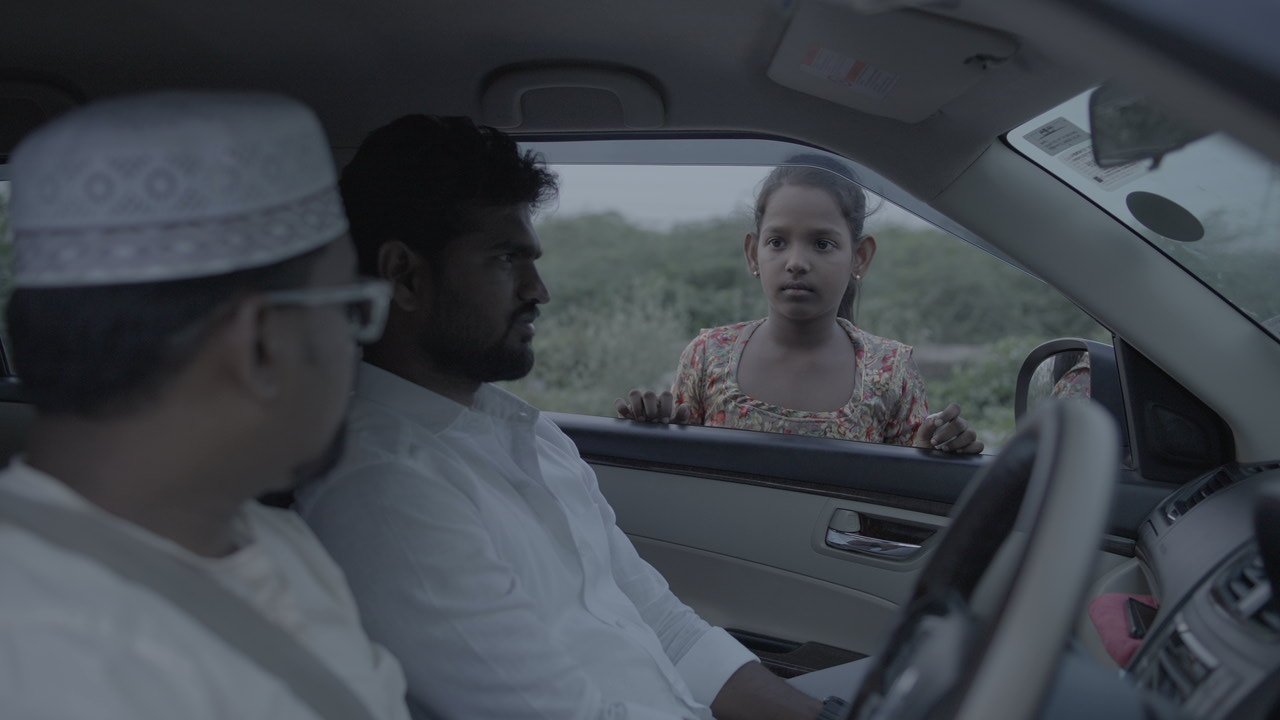Yaakai car scene with child at window
